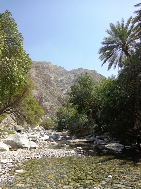 Oman hot springs