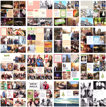 Project Life app layouts 2014